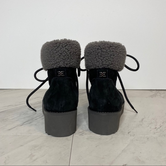 New! Sam Edelman Franc Platform Hiker Bootie 6.5M - Picture 3 of 11